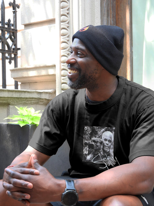 Stanley Nelson Vintage Camera Tee – Black