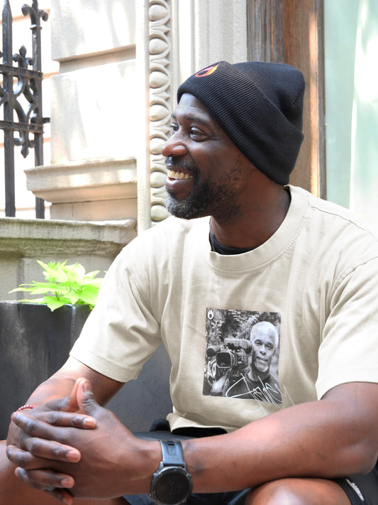 Stanley Nelson Vintage Camera Tee – Cream