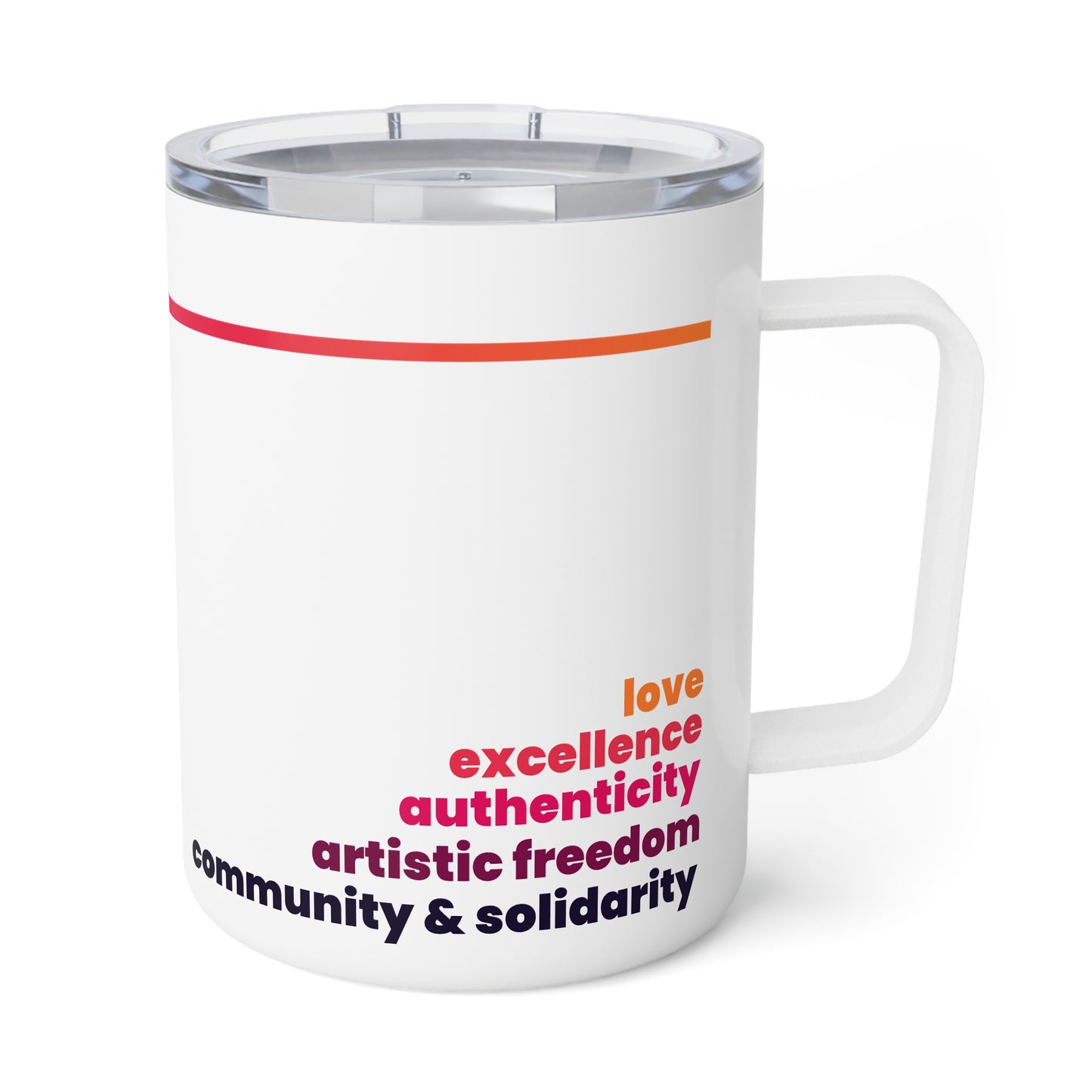 Firelight Values Insulated Coffee Mug – 10oz