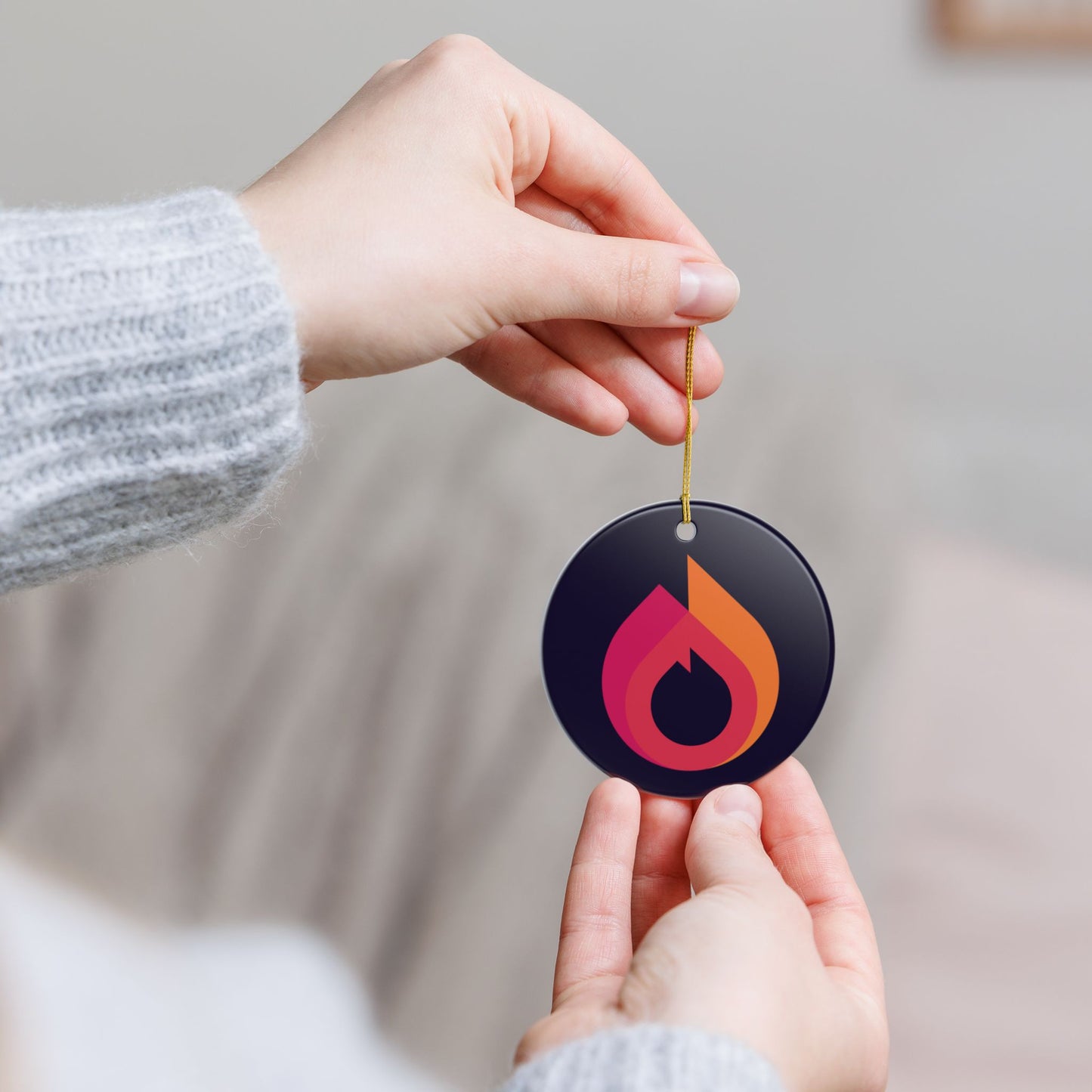 Firelight Kindling Ornament