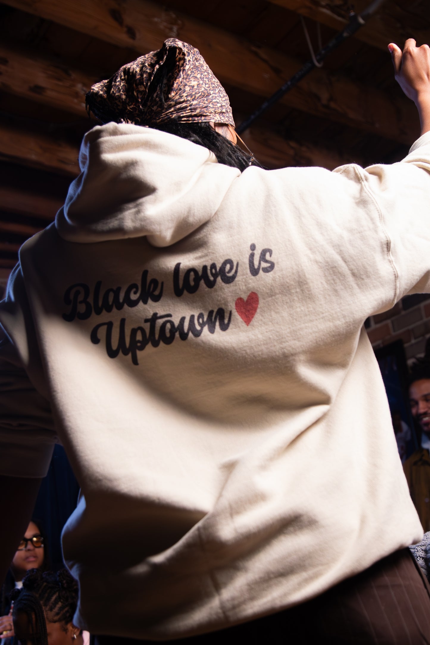 Black Love is Uptown Heavy Blend™ Hooded Sweatshirt