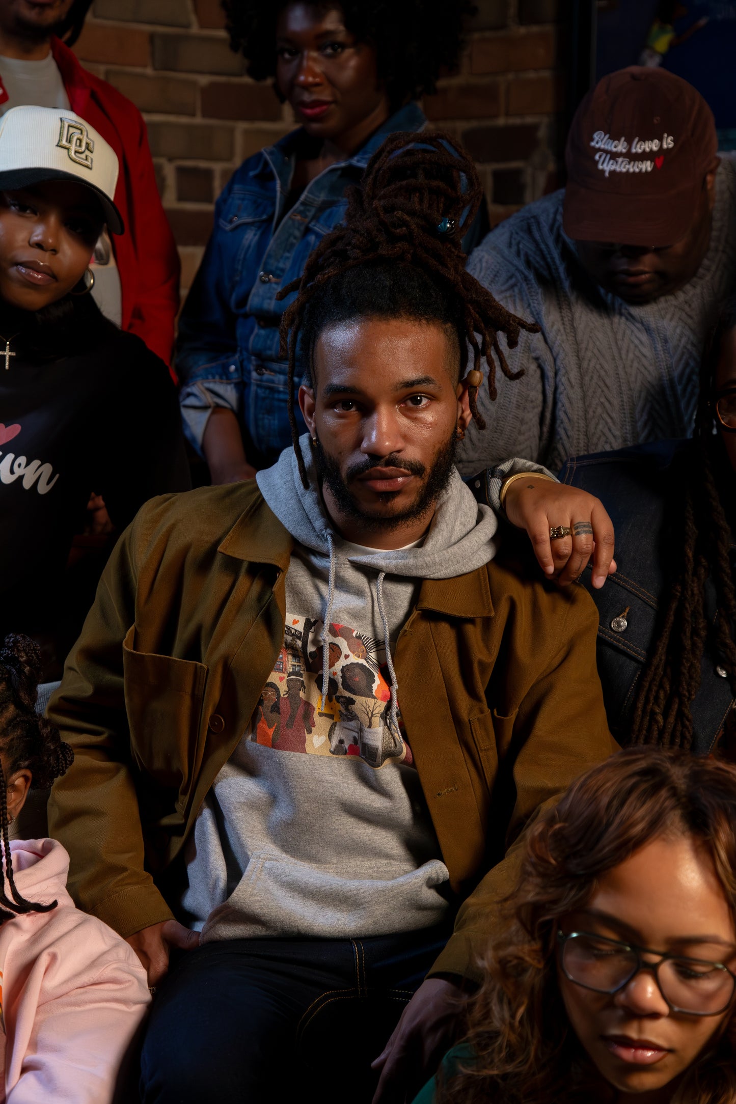 Black Love is Uptown Heavy Blend™ Hooded Sweatshirt