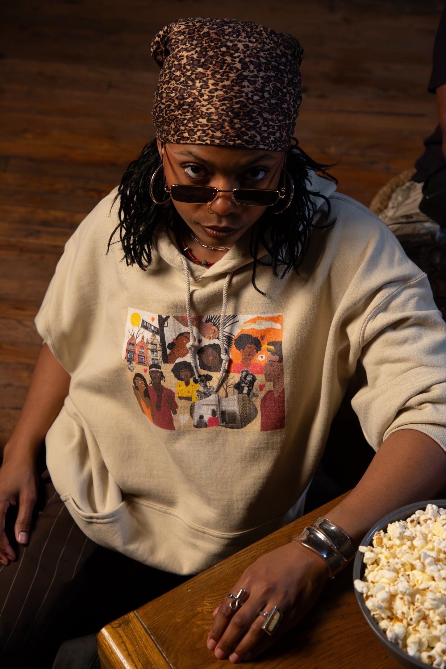 Black Love is Uptown Heavy Blend™ Hooded Sweatshirt