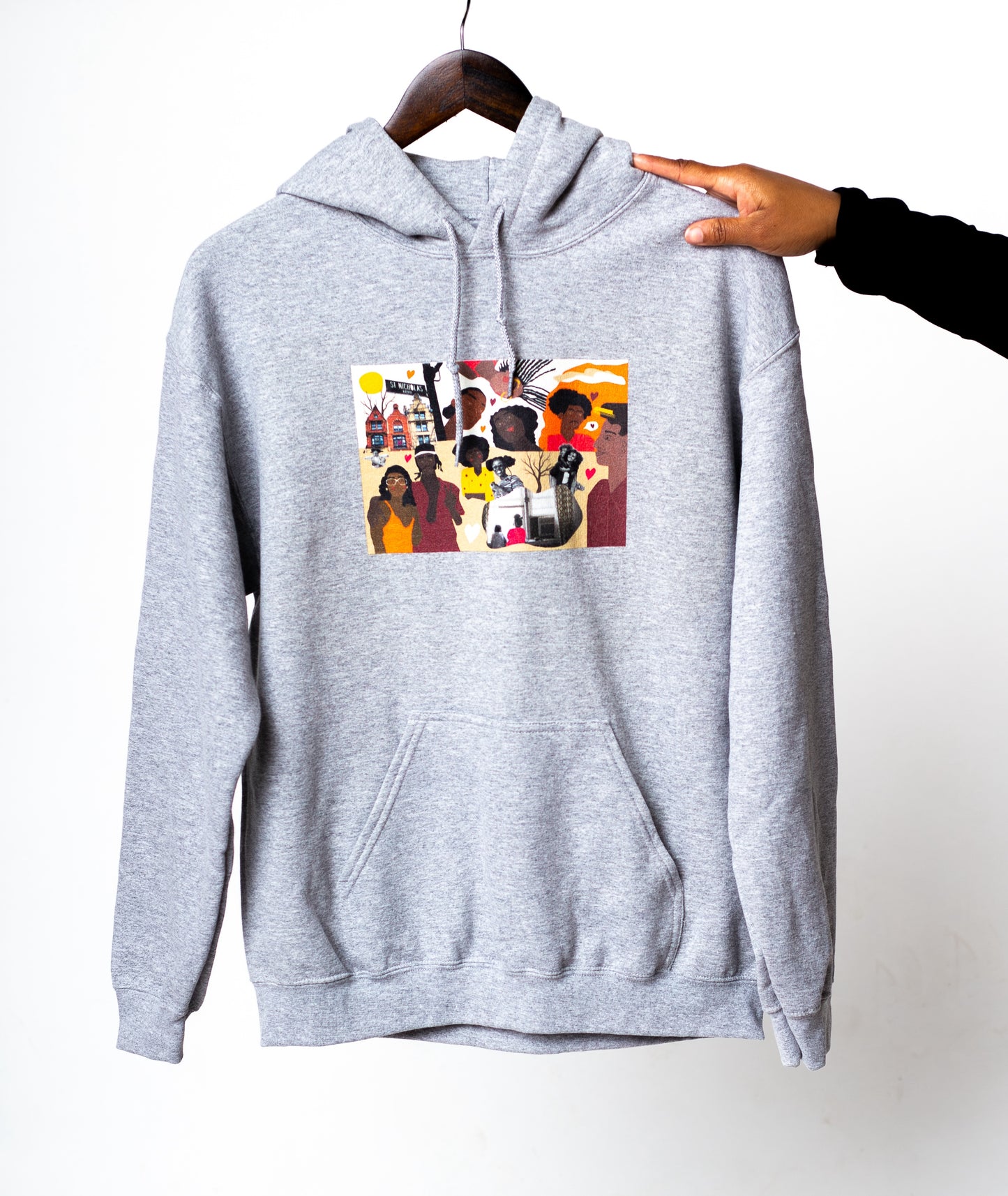Black Love is Uptown Heavy Blend™ Hooded Sweatshirt