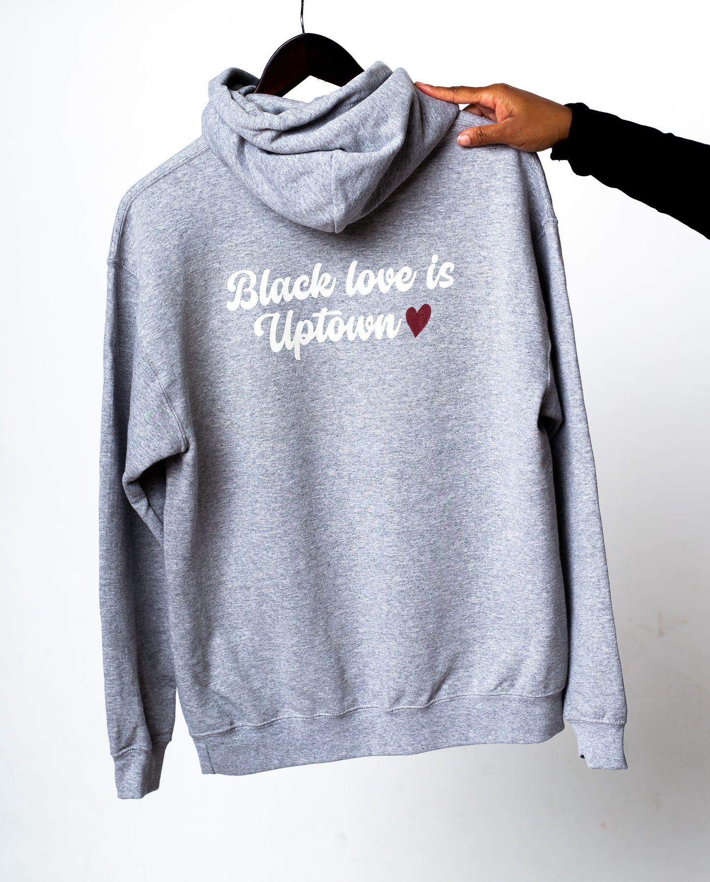 Black Love is Uptown Heavy Blend™ Hooded Sweatshirt