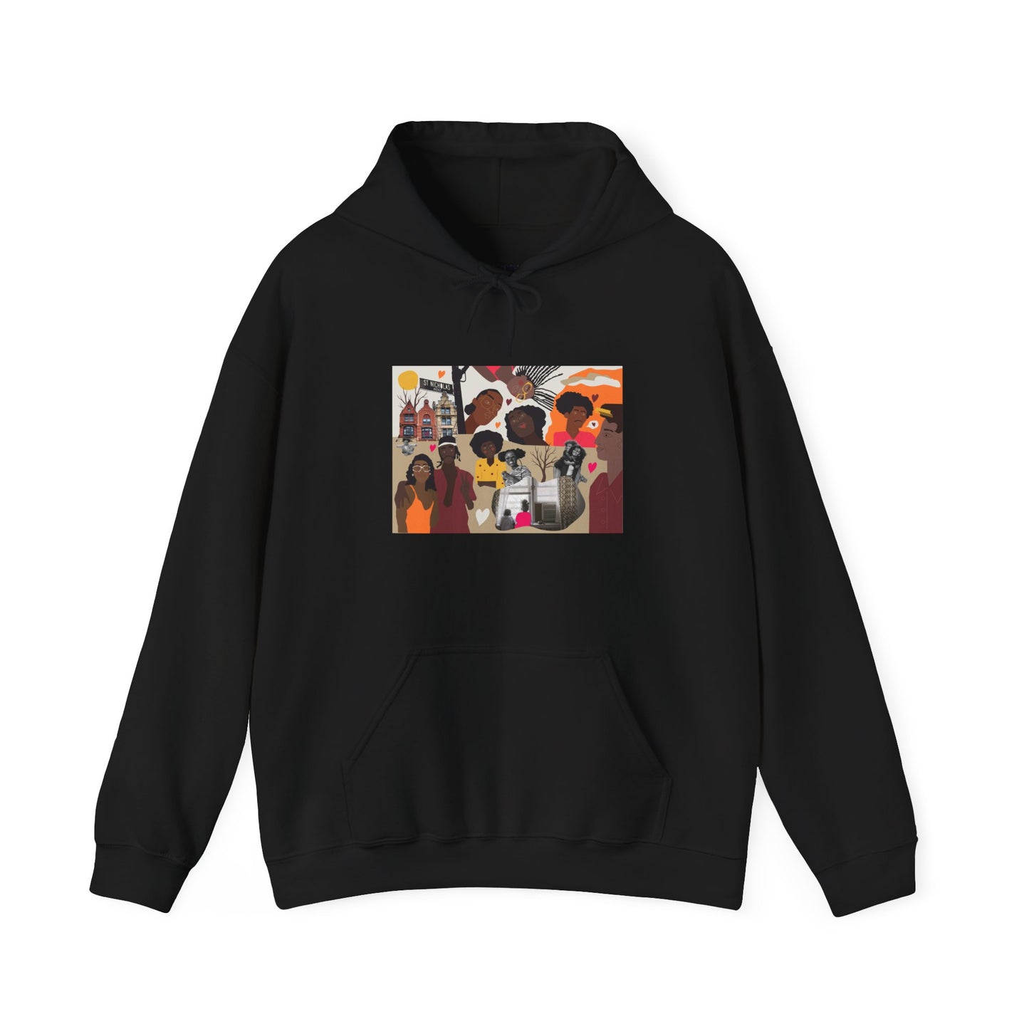 Black Love is Uptown Heavy Blend™ Hooded Sweatshirt